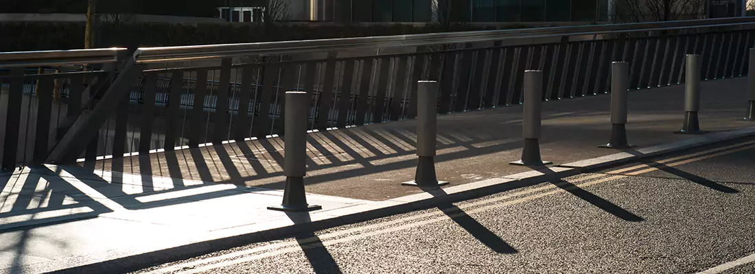 Car Bollard Installation for Parking Lots, Driveways in Winnipeg, MB