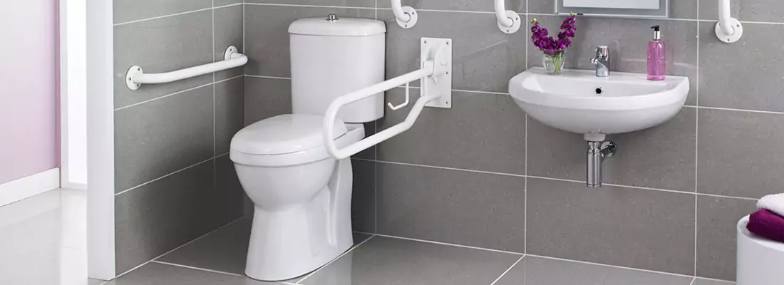 Modern Handicap Bathroom Solutions with Safety Features in Winnipeg, MB